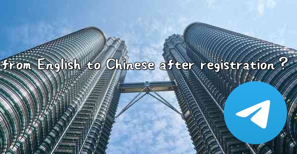 How to change the Telegram interface from English to Chinese after registration？